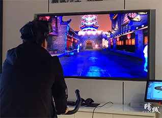 單車(chē)虛擬漫游