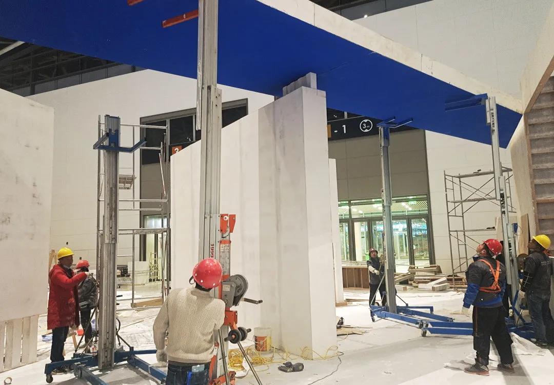 展覽是如何搭建的？