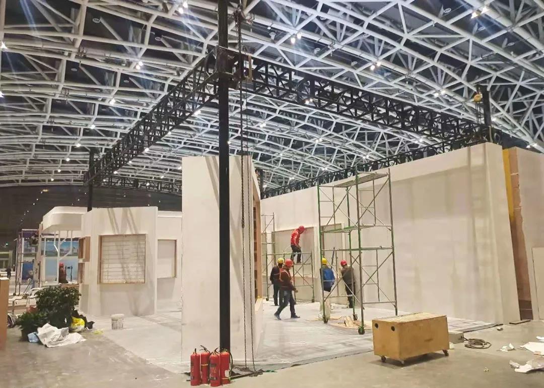 展覽是如何搭建的？